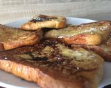 Une image de l'étape 4 de Pain perdu à la cannelle.