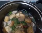 Foto langkah ke 4 dari resep Tahu putih kuah kacang merah.