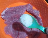 A picture of step 2 of Beef steak.