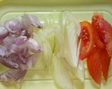 Foto langkah ke 2 dari resep Tumis sayur pare + tempe.