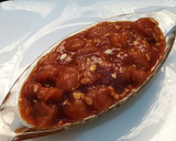 A picture of step 11 of Plum sauce in two different way.