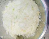 A picture of step 1 of Chana dal badi.
