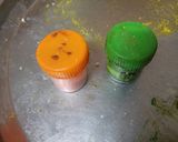 A picture of step 2 of Tiranga Mawa Modak.