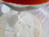Trenza rellena de queso crema