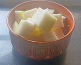 A picture of step 1 of Bottle gourd Chutney.