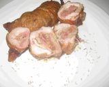Foto del paso 5 de la receta: Muslo y contramuslo relleno con bacon