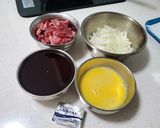 牛肉蓋飯的食譜步驟1照片