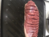 Magret de pato con salsa de uvas 🍇 y 3 purés