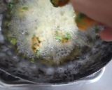 A picture of step 2 of Broad bean with muthiya vegetable.