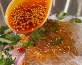 A picture of step 4 of Chinese Salad.
