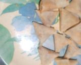 A picture of step 9 of One Bite Chinese samosy.