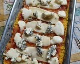 Foto del paso 4 de la receta: Polenta al horno a los 4 quesos