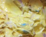 A picture of step 1 of Aloo Pyaaz ke pakore.
