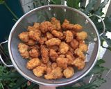 Hình bước làm 2 của món Chicken popcorn
