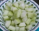 รูปขั้นตอนการทำที่ 1 ของ แกงไก่ใส่ฟัก