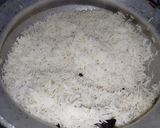 A picture of step 3 of Veg Biryani.