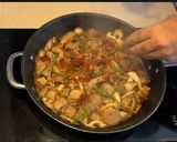 Foto del paso 4 de la receta Arroz con secreto y setas