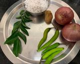 A picture of step 1 of Red Rice Poha!!.