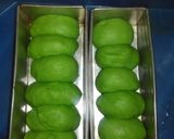 Foto langkah ke 6 dari resep Roti Sobek Pandan (Berserat sempurna).