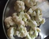 A picture of step 1 of Mughlai Gobhi (My Style).