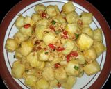 Foto langkah ke 4 dari resep Tahu Cabe Garam.