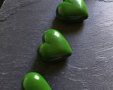 A picture of step 8 of Matcha chocolate for Valentine's Day 2019.