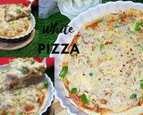 A picture of step 7 of White creamy Pizza | Bechamel Sauce.