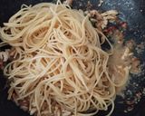 Foto langkah ke 3 dari resep Spaghetti ala Ayam Sisit Bali.