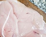 Foto del paso 1 de la receta: Pincho de pollo c/guarnición