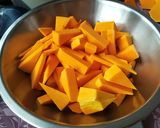 Sütőtök krémleves recept fázis 1 fotója