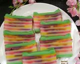 Foto langkah ke 9 dari resep Kue Lapis Neon #pr_lapistradisional.
