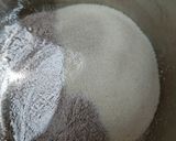 A picture of step 1 of Ragi dhokla.