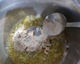 A picture of step 15 of Spinach Beets Ravioli with Minced Mushroom in Bachmel Sauce.