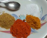 A picture of step 3 of Okhai Memon Daal.