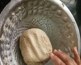 A picture of step 4 of Almonds filled brown bread gulaab jaamun.