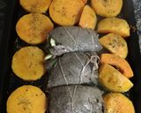 Foto del paso 3 de la receta: Rollos de carne y vegetales con calabazas al horno