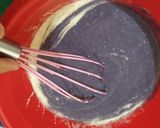 Foto langkah ke 3 dari resep Bolu Kukus Ubi Ungu (No Mixer).