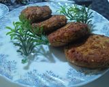 A picture of step 6 of Shami kabab.