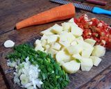 Foto del paso 1 de la receta: Ravioles con tuco y pollo