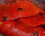 A picture of step 4 of Muhammara.