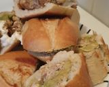 Foto del paso 5 de la receta Mini bocaditos de tortillas de atún y aguacate tostados