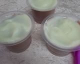 Foto langkah ke 4 dari resep Puding Kribo Susu Cokelat.