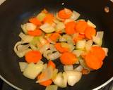 Braised chicken with vegetables on rice recipe step 3 photo