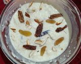 A picture of step 6 of Samak Rice Pudding.