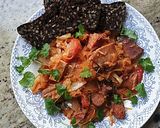 Bigos o lekkim zabarwieniu egzotycznym krok przepisu 5 zdjęcie