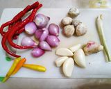 Foto langkah ke 1 dari resep Semur Tahu Telur Rempah Sehat.