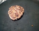 A picture of step 5 of American burger.