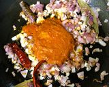 A picture of step 3 of Banjara Gosht (Banjara Mutton Curry - Rajasthani style).