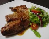 Foto del paso 8 de la receta: Pechito de cerdo con aderezo miel-mostaza