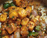 A picture of step 11 of Chilli Paneer 📌.